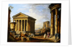 Capriccio of Classical Ruins by Giovanni Paolo