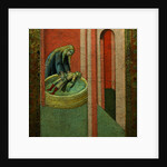 Saint Elizabeth of Hungary Raising to Life a Child Drowned in a Well by Pietro Lorenzetti