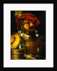 The Waiter: An Anthropomorphic Assembly of Objects Related To Winemaking by Giuseppe Arcimboldo