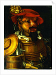 The Waiter: An Anthropomorphic Assembly of Objects Related To Winemaking by Giuseppe Arcimboldo