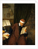 A Lawyer Seated at a Desk Reading a Letter by Adriaen van Ostade