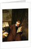 A Lawyer Seated at a Desk Reading a Letter by Adriaen van Ostade