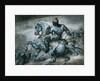 Scene from the Colonial War: Negro on Horseback by Theodore Gericault