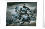 Scene from the Colonial War: Negro on Horseback by Theodore Gericault
