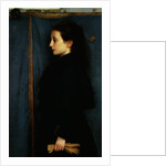 Portrait of Jeanne de Bauer by Fernand Khnopff