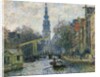 Canal, Amsterdam by Claude Monet