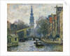 Canal, Amsterdam by Claude Monet