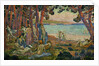 Bathers at the Edge of the Sea by Theo van Rysselberghe