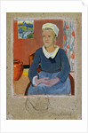 Breton Serving Girl or Maid by Paul Serusier