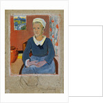 Breton Serving Girl or Maid by Paul Serusier