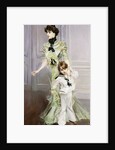 Portrait of Madame Hugo and Her Son by Giovanni Boldini