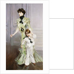 Portrait of Madame Hugo and Her Son by Giovanni Boldini