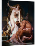 Hercules at the Feet of Omphale by Gustave Boulanger