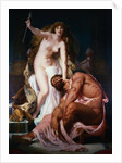 Hercules at the Feet of Omphale by Gustave Boulanger