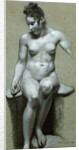 A Seated Female Nude by Pierre-Paul Prud'hon