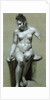 A Seated Female Nude by Pierre-Paul Prud'hon