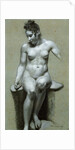 A Seated Female Nude by Pierre-Paul Prud'hon