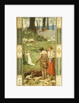 The Child Saint Genevieve at Prayer by Pierre Cecile Puvis de Chavannes