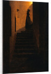 Caroline on the Stairs by Caspar David Friedrich