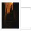 Caroline on the Stairs by Caspar David Friedrich