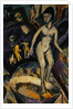 Female Nude with Basin by Ernst Ludwig Kirchner