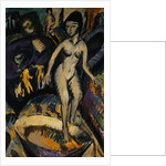 Female Nude with Basin by Ernst Ludwig Kirchner