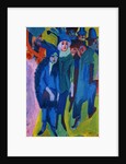Road Scene by Ernst Ludwig Kirchner