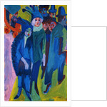 Road Scene by Ernst Ludwig Kirchner