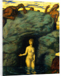 Water Nymph and Fauns by Franz von Stuck