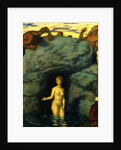Water Nymph and Fauns by Franz von Stuck