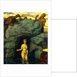 Water Nymph and Fauns by Franz von Stuck