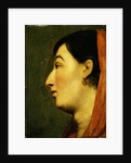 Portrait of a Jewess by Jean Auguste Dominique Ingres