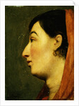 Portrait of a Jewess by Jean Auguste Dominique Ingres