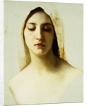 Study of a Woman's Head for Charity by William Adolphe Bouguereau