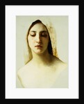 Study of a Woman's Head for Charity by William Adolphe Bouguereau