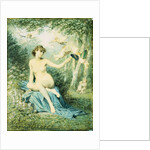 Nymph Driving Love Away with a Torch by Victor Florence Pollet