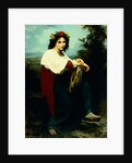 Italian Girl with a Basque Drum by William Adolphe Bouguereau