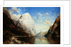A Norwegian Fjord by Julius Rose