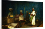 Prayer at the Sultan's Tomb by Jean Leon Gerome