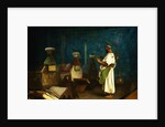 Prayer at the Sultan's Tomb by Jean Leon Gerome