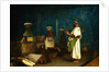 Prayer at the Sultan's Tomb by Jean Leon Gerome