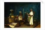 Prayer at the Sultan's Tomb by Jean Leon Gerome