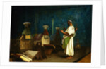 Prayer at the Sultan's Tomb by Jean Leon Gerome