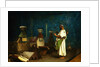Prayer at the Sultan's Tomb by Jean Leon Gerome