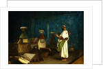 Prayer at the Sultan's Tomb by Jean Leon Gerome