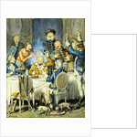 Illustrations for "The Adventures of Baron Munchausen" by Alphonse Adolphe Bichard