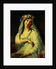 Vesta Coronated with Flowers by Jacques-Louis David