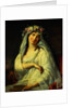 Vesta Coronated with Flowers by Jacques-Louis David