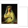 Vesta Coronated with Flowers by Jacques-Louis David