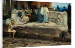 An Exedra by Lawrence Alma-Tadema